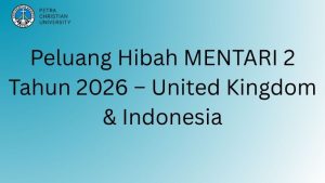 Peluang Hibah MENTARI 2 Tahun 2026 – United Kingdom & Indonesia
