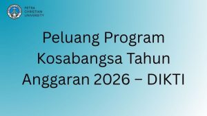 Peluang Program Kosabangsa Tahun Anggaran 2026 – DIKTI