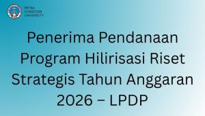 Penerima Pendanaan Program Hilirisasi Riset Strategis Tahun Anggaran 2026 – LPDP