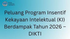 Peluang Program Insentif Kekayaan Intelektual (KI) Berdampak Tahun 2026 – DIKTI